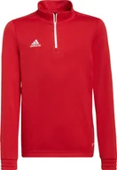 Bluzy damskie - Bluza dla dzieci adidas Entrada 22 Tr Top czerwona H57550-176cm - miniaturka - grafika 1