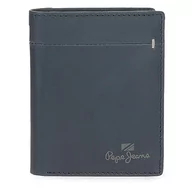 Portfele - Pepe Jeans Staple Portfel Pionowy z Portmonetką Niebieski 8,5x10,5x1 cms Skóra, niebieski, Talla única, Portfolio pionowe z toreb - miniaturka - grafika 1