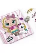 Diamentowy pamiętnik z kłódką + długopis 3 kolory Best Friends 10 - Podręczniki dla liceum - miniaturka - grafika 1