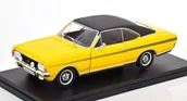 Samochody i pojazdy dla dzieci - Atlas Opel Commodore A Gs/E Coupe Yellow  1:24  G1648004 - miniaturka - grafika 1