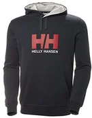 Bluzy męskie - Helly Hansen Helly-Hansen Męska bluza z kapturem z logo Hh granatowy S 33977 - miniaturka - grafika 1