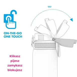 ION8 Fioletowa butelka na wodę w jednorożce 500 ml - Butelki filtrujące - miniaturka - grafika 6