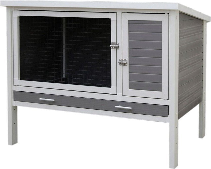 Kerbl KERBL Domek dla kur ECO Samy XL, 116 x 73 x 92 cm, szary