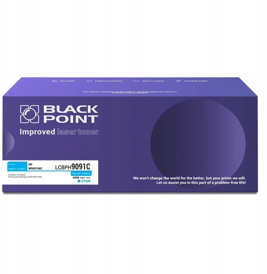 Toner Black Point HP Toner Color [LCBPH9091C] W9091MC BLH9091C