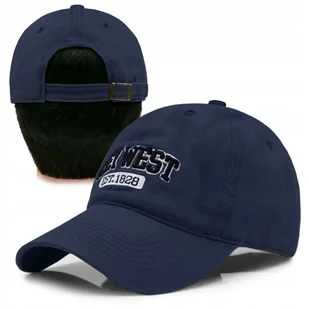 Czapka z daszkiem KEY WEST bejsbolówka GRANATOWA bawełniana Pako Jeans - Czapki i chusty sportowe męskie Czapka z daszkiem KEY WEST bejsbolówka GRANATOWA bawełniana Pako Jeans - Czapki i chusty sportowe męskie - miniaturka - grafika 1