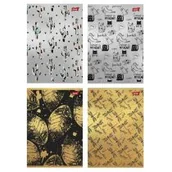 Zeszyty szkolne - St. Majewski Zeszyt A5/60K kratka Gold&Silver 10szt) - miniaturka - grafika 1