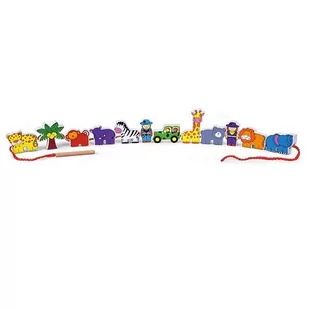 VIGA 59549 Klocki zwierzęta w zoo MS_2238 - Zabawki sensoryczne - miniaturka - grafika 3
