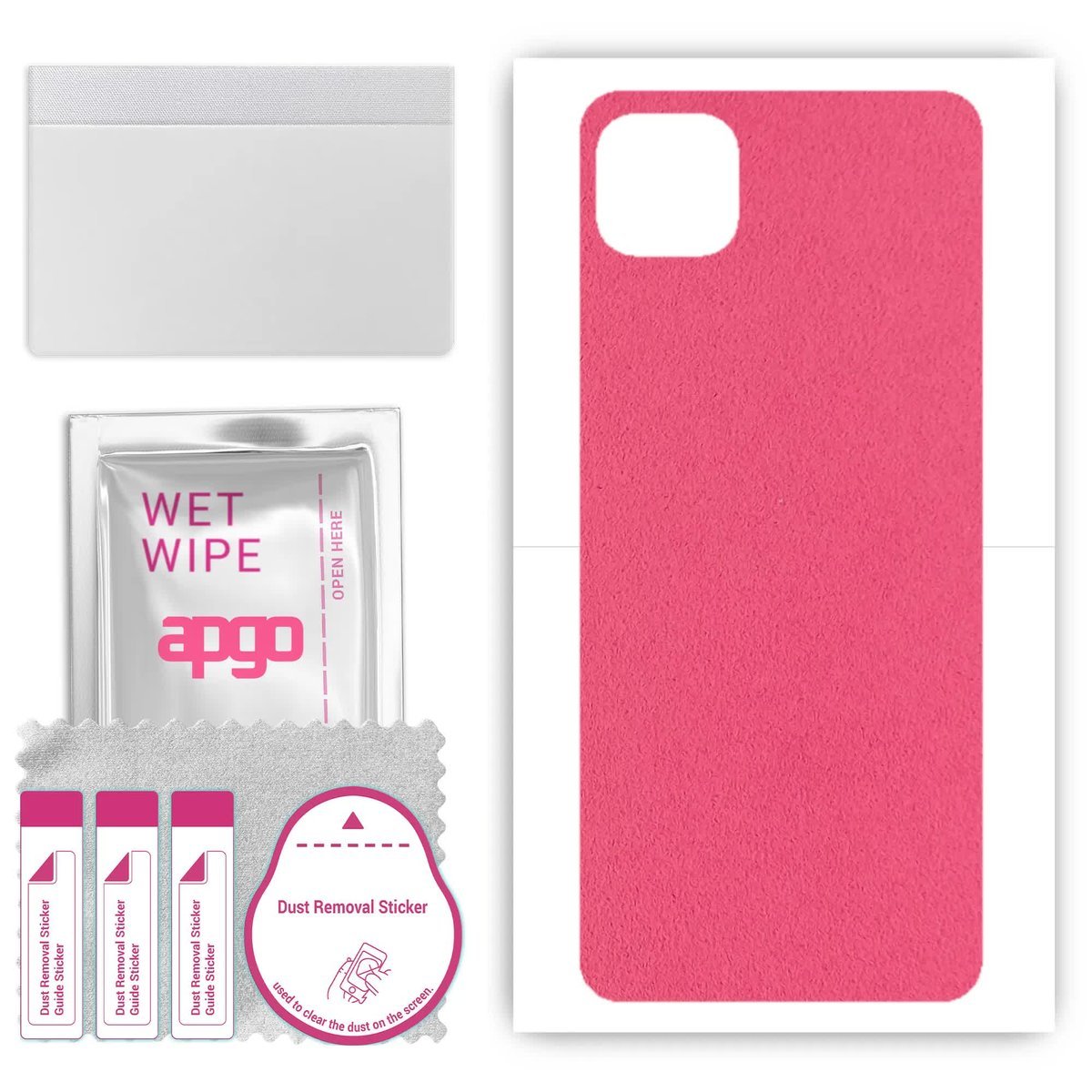 Folia naklejka skórka strukturalna na TYŁ Zamsz do Samsung Galaxy A22s 5G - Zamsz Różowy - apgo SKINS