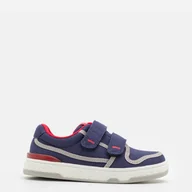 Buty dla chłopców - Tenisówki chłopięce na rzepy Primigi PHY 59467 34 Ciemnogranatowe (8050165237768) - miniaturka - grafika 1