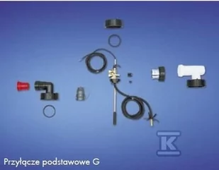 Przyłącze podstawowe G do zbiornika dwupłaszczowego DWT 620/1000L - Kominy i akcesoria - miniaturka - grafika 1