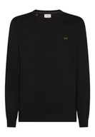 Dresy męskie - Maglia Uomo Sun68 K45101/11 NERO - miniaturka - grafika 1