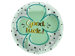 Balon foliowy Koniczynka Good luck! - 45 cm - 1 szt. - Balony i akcesoria - miniaturka - grafika 1