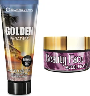 Supertan Supertan California Golden Paradise + Słoiczek Beauty Face - Balsamy i kremy do opalania - miniaturka - grafika 1