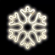Pozostałe oświetlenie - Neon FOREVER TF1 Christmas Płatek śniegu Biały Bat + USB FLNE20 - miniaturka - grafika 1