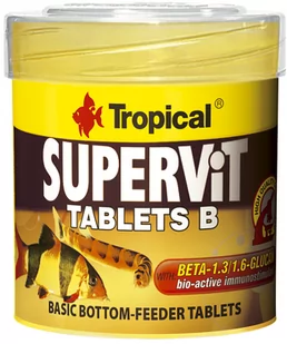 Tropical Supervit Tablets B 50Ml 200Szt. - Pokarm dla ryb - miniaturka - grafika 1