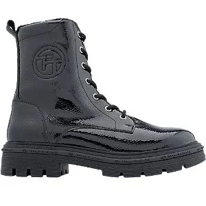 Tom Tailor Botki sznurowane - Damskie - Kolor: Black - Rozmiar: 36 - Botki damskie - miniaturka - grafika 1