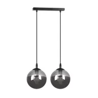 Lampy ścienne - Emibig Koleos kinkiet 2-punktowy czarny 685/K2 685/K2 - miniaturka - grafika 1