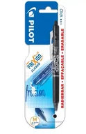 Przybory szkolne - Pióro kulk. FriXion Clicker czarny 0.7 PILOT - miniaturka - grafika 1