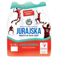 Woda - Jurajska Naturalna woda mineralna lekko gazowana 6 x 1,5 l - miniaturka - grafika 1