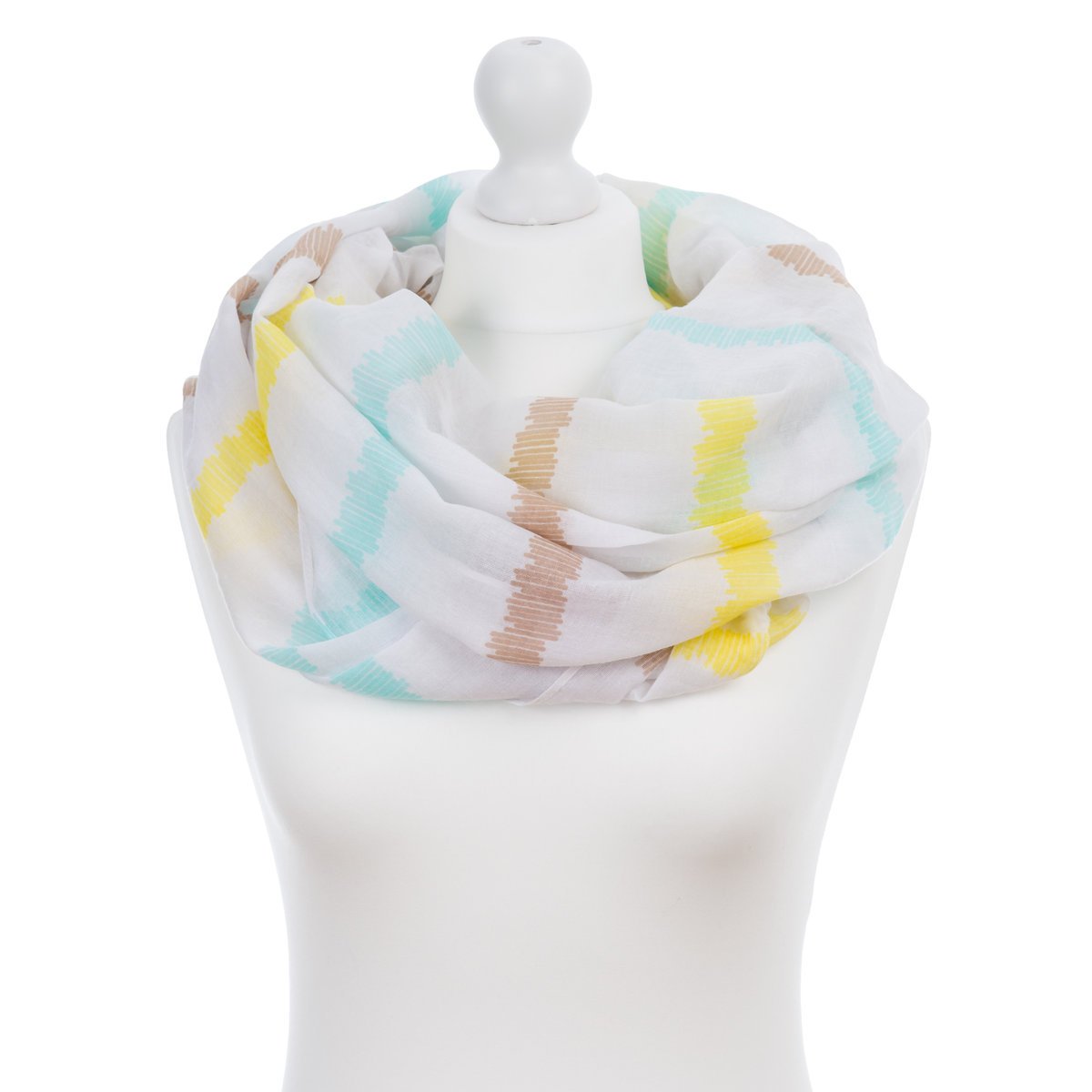 Duży Wiosenny Komin W Pastelowych Modnych Odcieniach - Kom-Wio-Past-2