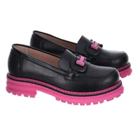 Mokasyny damskie - Mokasyny damskie Bombonella G034 408-TB09 - 1420 40 - miniaturka - grafika 1