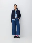 Spodnie damskie - Vila Dżinsy "Lotta" - Comfort fit - w kolorze niebieskim - miniaturka - grafika 1