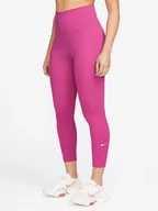 Spodnie sportowe damskie - Nike Legginsy sportowe w kolorze różowym - miniaturka - grafika 1