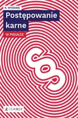 Prawo - Postępowanie karne w pigułce + testy online - książka - miniaturka - grafika 1