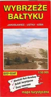 Atlasy i mapy - Wybrzeże Bałtyku Jarosławiec Ustka Łeba mapa turystyczna 1:50 000 - Lider Serwis - miniaturka - grafika 1