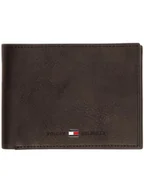 Portfele - Tommy Hilfiger JOHNSON CC AND COIN POCKET BM56921052, męskie portfele 14 x 10 x 2 cm (szer. x wys. x gł.), brązowy - Brązowy Dark Brown 201-14x10x2 cm (B x H x T) - miniaturka - grafika 1