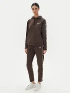Dresy damskie - EA7 Emporio Armani Dres 7W000116 AF10443 U6139 Brązowy Regular Fit - miniaturka - grafika 1