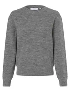 Swetry damskie - comma casual identity - Sweter damski, szary - miniaturka - grafika 1