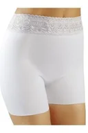 Majtki damskie - Szorty damskie z koronkowym pasem Poppy - miniaturka - grafika 1