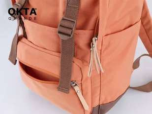 Duży plecak miejski z przegrodą na laptopa — Himawari - Torby na laptopy - miniaturka - grafika 7