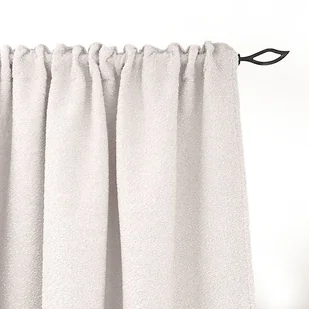 Zasłona BOUCLE BC2073 | śmietankowy 140 x 230 cm - Zasłony - miniaturka - grafika 1