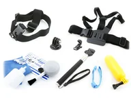 Paski, szelki, uprzęże foto - Zestaw Monopod / Bojka / Head I Chest Mount Do Gopro Hero / Sjcam - miniaturka - grafika 1