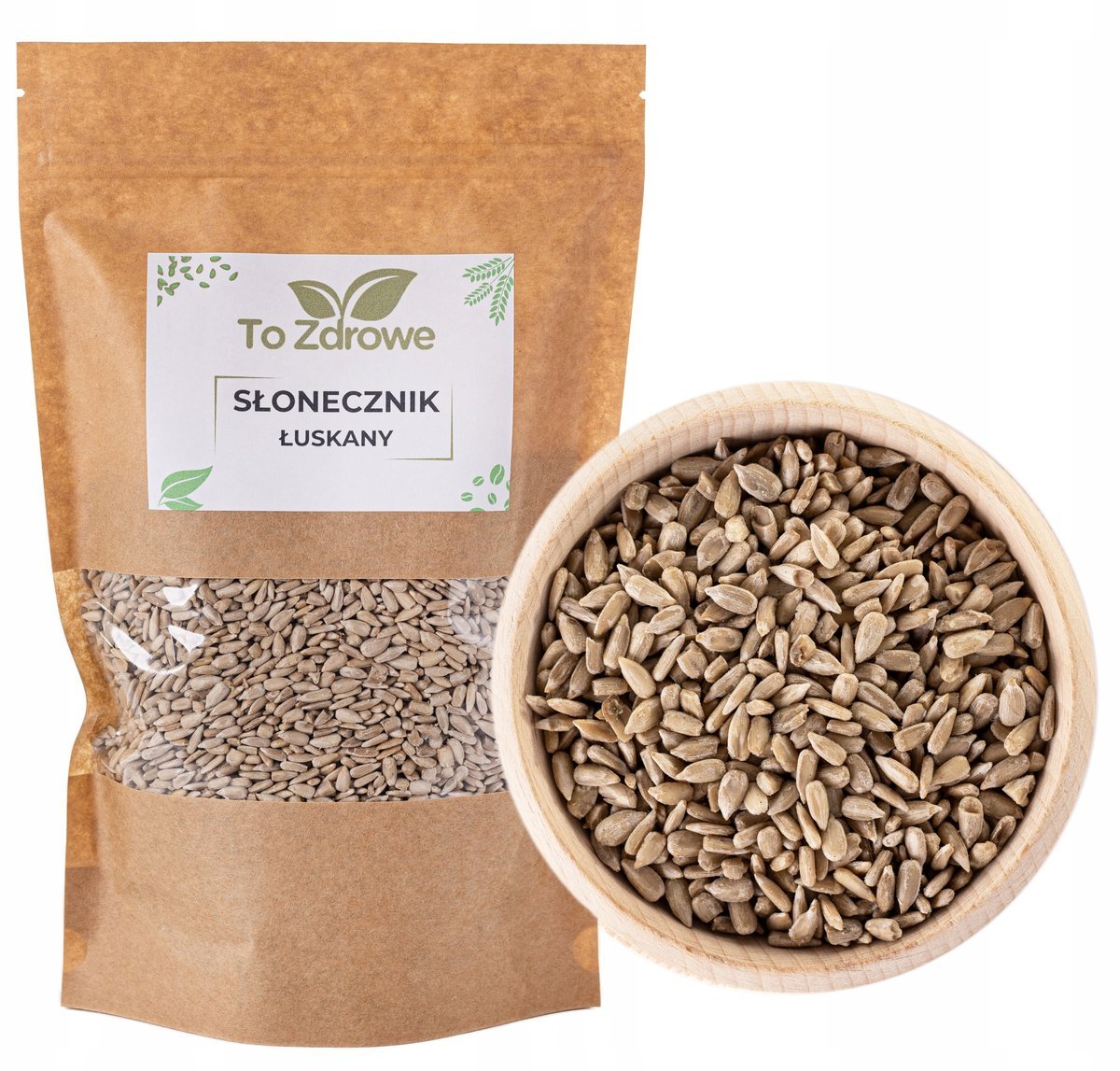 SŁONECZNIK ŁUSKANY 500g naturalny jakość PREMIUM To Zdrowe