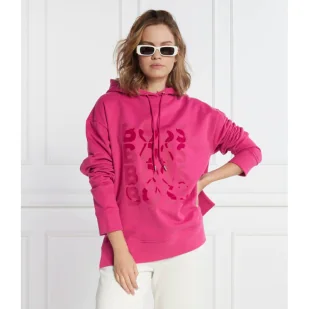 BOSS Bluza Ehanna | Regular Fit - Bluzy damskie - miniaturka - grafika 1