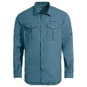 Moda i Uroda OUTLET - VAUDE Męska bluza Rosemoor męska szary Grau (Blue Gray) S - miniaturka - grafika 1