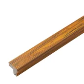 Podesty i deski tarasowe - Deska kompozytowa zakończeniowa schodowa Premium Amber – dł. 2,8 m - miniaturka - grafika 1