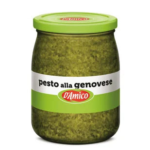 Pesto alla genovese sos z bazylii 500 g D'Amico - Pasztet i przetwory mięsne - miniaturka - grafika 1