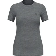 Koszulki i topy damskie - Koszulka damska ODLO Merino 160 BL TOP krótki rękaw 100% wełna merino - miniaturka - grafika 1