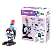 Mały naukowiec - Dromader ZABAWKI Mikroskop 100, 400, 1200 x - miniaturka - grafika 1