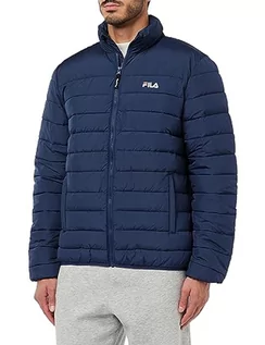 Kurtki męskie - FILA Butzbach Light Padded kurtka męska, Black Iris, L - grafika 1