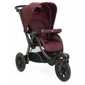 Wózki dziecięce - Wózek dziecięcy CHICCO Activ3 Burgundy Czarny - miniaturka - grafika 1
