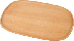 Drewniana podstawka talerz owalny mały - Tace i patery - miniaturka - grafika 1