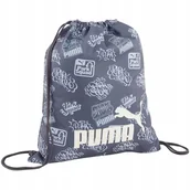 Plecaki szkolne i tornistry - PUMA WOREK PLECAK SPORTOWY NA BUTY OBUWIE PUMA PHASE SMALL GYM SACK - miniaturka - grafika 1