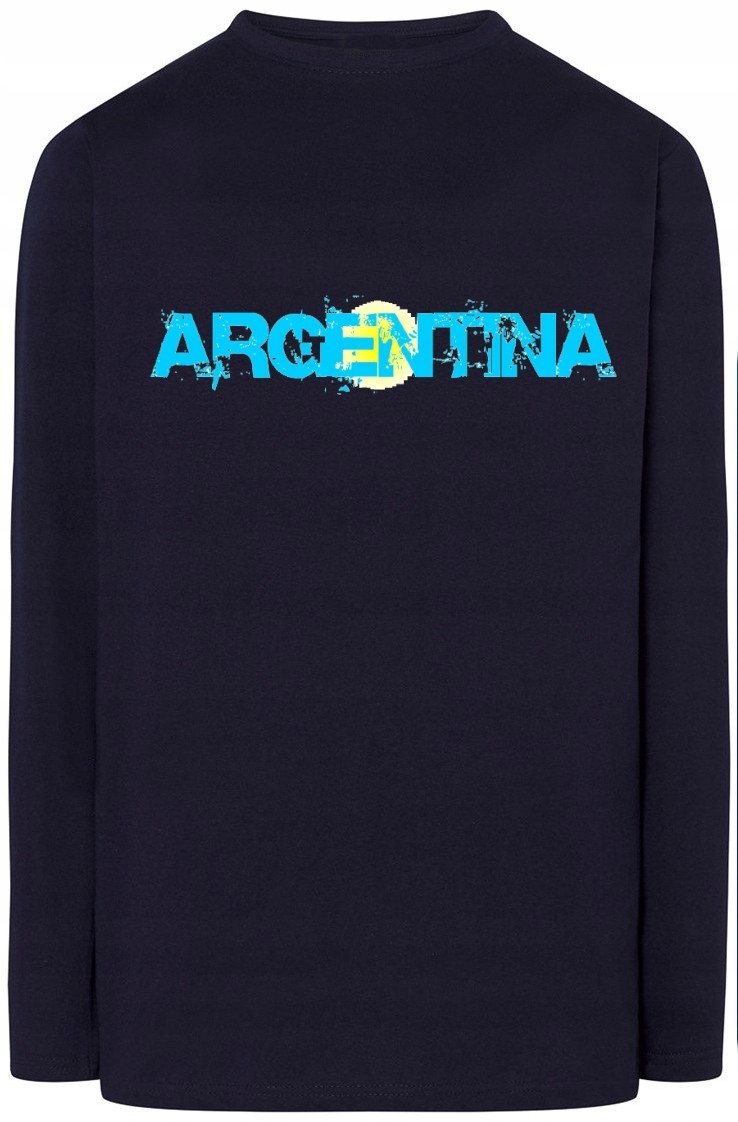 Argentyna Męska Bluza Longsleeve Nadruk r.L