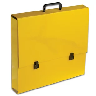 Penmate Teczka szkolna z rączką A3 2cm żółta pastelowa TT7547 TADEO - Teczki i skoroszyty - miniaturka - grafika 1