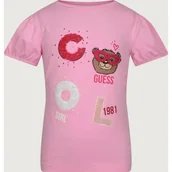 Koszulki dla dziewczynek - Guess T-shirt Regular Fit - miniaturka - grafika 1